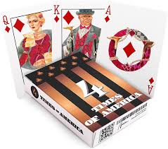 Check spelling or type a new query. Amazon Com Playing Cards With Real Us History Cool Poker Cards Deck With 52 Unique Art Cards 4 Times Of America Designed By Artlibra Toys Games