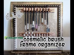 cosmetic makeup brush organizer