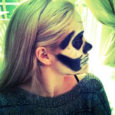 marilyn monroe skull face halloween