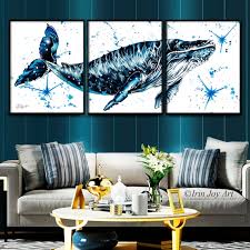 Nautical Wall Art Whale Shark Print