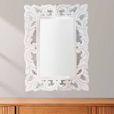Kezevel Wooden Wall Hanging Mirror