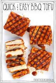 quick easy bbq tofu it doesn t