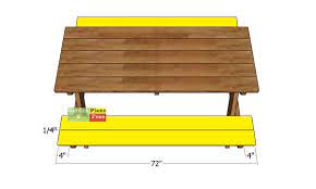 6 foot picnic table plans pdf