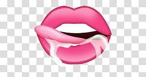 ghetto emojis person licking lips