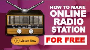 how to create an radio station