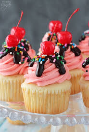 Strawberry Sundae Cupcakes The Best