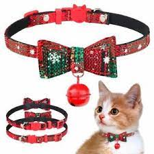 Browse walmart canada for a wide assortment of cat collars, harnesses & leashes, of all sizes and styles, at everyday great prices! Christmas Cat Collar Bell Snowflake Small Medium Kitten Dogs Pet Collars Xs M Ebay