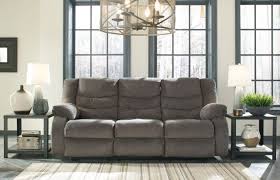 Tulen Gray Sofa Recliner By Ashley