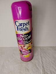 nos carpet fresh no vacuum foam carpet