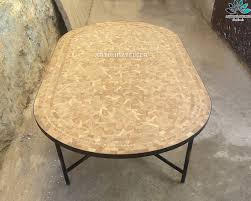 Mosaic Dining Table Color Of Natural