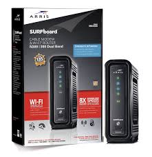 Modem list updated june 2019. Arris Surfboard Docsis 3 0 Cable Modem N600 Wi Fi Dual Band Router Approved For Xfinity Comcast Cox Charter And Most Other Cable Internet Providers For Plans Up To 150 Mbps Sbg6580 Walmart Com