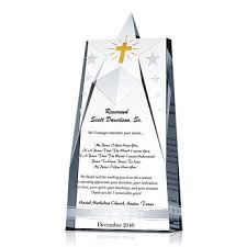 crystal pastor appreciation plaques