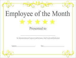 Template Free Funny Employee Certificate Templates Awards Template