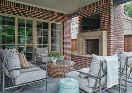 Outdoor Chairs On Slate Pavers