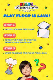 play floor is lava nickelodeon pas