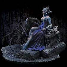 Dark Elf Priestess | Michael Kontraros Collectibles