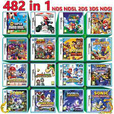 Nintendo ds games roms and emulator software are open to public and can be downloaded for free. 482 In 1 Game Games Cartridge Mario Multicart For Nds Ndsl Ndsi Ndsll 3ds Nds Shopee Philippines