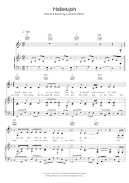 Download hallelujah piano solo sheet music pdf that you can try for free. Alexandra Burke Hallelujah Sheet Music Download Printable Pdf Film Tv Music Score For Piano Vocal Guitar Right Hand Melody 45001