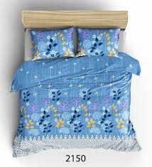 Tulip Cotton Printed King Size Bed Sheet