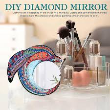 diamond painting makeup mirror kit