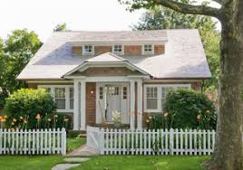 75 beautiful white picket fence home