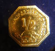 1855 1 2 california gold coin