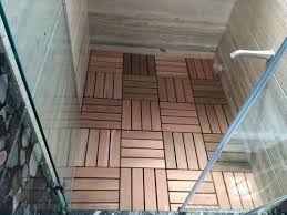 brown wooden deck flooring size