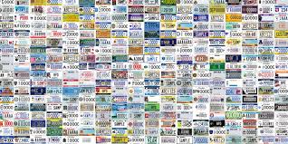 all of the 8 331 license plates in america