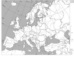 Europakarte leer zum ausdrucken kostenlos. Swisseduc Geographie Atlas Kopiervorlagen