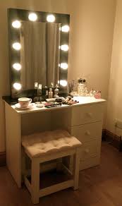 dressing table mirror with lights