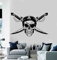 295ig vinyl wall decal pirate sailor