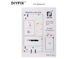 1pc Magnetic Screw Mat For Iphone X 8 8 Plus 7 7 Plus 6 6 Plus Screw Pad Keeper Chart Mobile Phone Repair Hand Tools