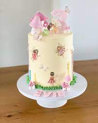 Fairy Garden Cake Scene Edible Image