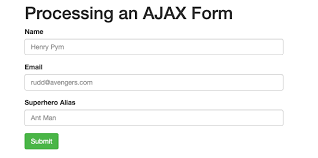how to submit ajax forms with jquery