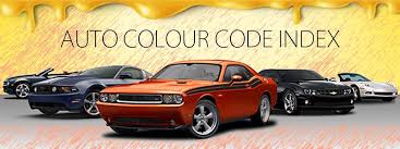 car color code index