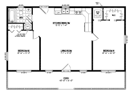 28x40 Lincoln Certified Floor Plan