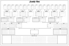 35 Meticulous Fillable Pedigree Chart Free