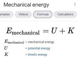 Mechanical Energy Brainly Ph