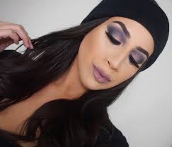 cool toned smokey eyeshadow makeup