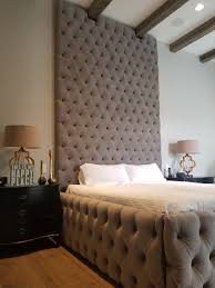 Deep Tufted Wall Panel Custom Fit To