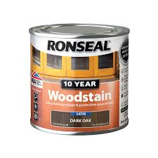 Ronseal 10 Year Woodstain Satin Dark Oak 250ml