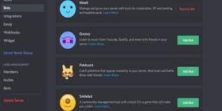 how to add bots to a discord server a