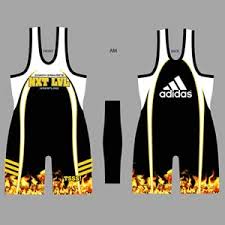 Black And White Adidas Singlet With Flames