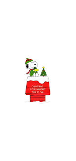 christmas snoopy wallpaper iphone