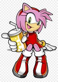 Sonic Art Assets Dvd - Amy Rose Official Art - Free Transparent PNG Clipart  Images Download