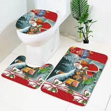 Bath Mat Toilet Seat Cover