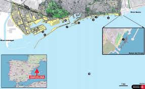 Things to do near nova mar bella beach. City Of Barcelona Spain Waterfront Sampling Locations 1 Barcelona Download Scientific Diagram