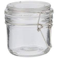 Flip Lid Glass Jar Hobby Lobby 853788