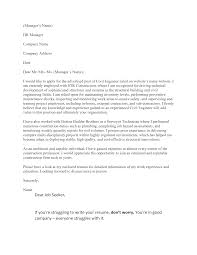 civil engineer cover letter template