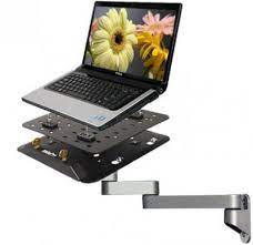 Secure Notebook Laptop Wall Mount Arm